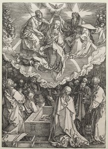 Jomfruens antagelse og kroning af Albrecht Dürer