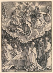 The Assumption of the Virgin, fra serien Life of the Virgin af Albrecht Dürer