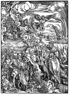 Den babylonske hore, 1498, 1936. af Albrecht Dürer