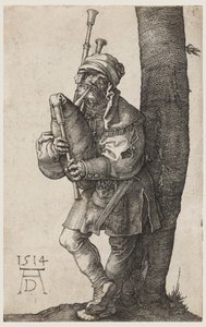 Sækkepiberen af Albrecht Dürer