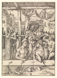 Badehuset af Albrecht Dürer