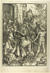 The Bearing of the Cross, fra The Large Passion af Albrecht Dürer