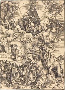 Udyret med to horn som et lam af Albrecht Dürer