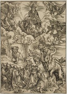 Udyret med to horn som et lam af Albrecht Dürer