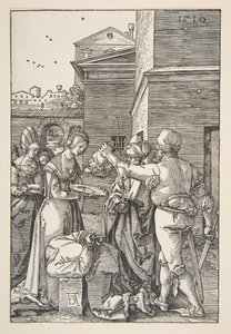 Halshugningen af Johannes Døberen, 1510. af Albrecht Dürer