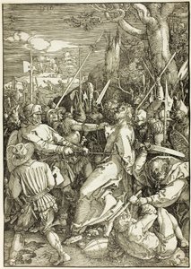 Kristi forræderi, fra Den store lidenskab af Albrecht Dürer