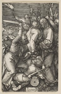 The Betrayal of Christ, fra The Passion, 1508. af Albrecht Dürer