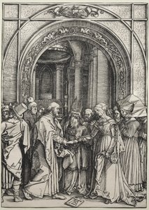 Jomfruens trolovelse af Albrecht Dürer