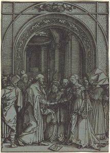 Jomfru Marias trolovelse af Albrecht Dürer