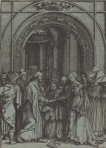 Jomfruens trolovelse, c.1504-1505 trykt 1560