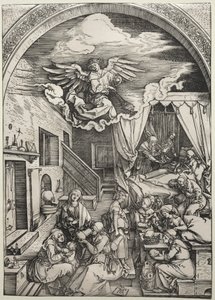 Jomfruens fødsel af Albrecht Dürer