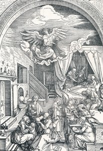 Jomfru Marias fødsel, c1503-1504, 1906 af Albrecht Dürer