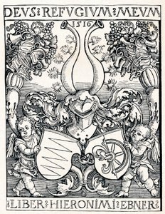 Jerome Ebners bogplade, 1516 1906 af Albrecht Dürer