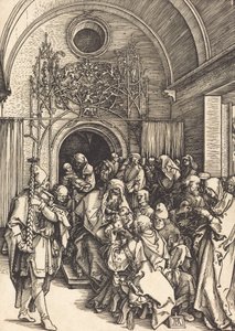 Omskærelsen, ca. 15041505. af Albrecht Dürer