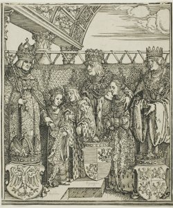 Kongressen og dobbelttrolovelsen i Wien, fra Maximilian I