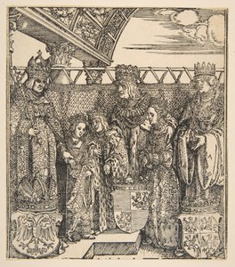 Prinsekongressen i Wien.n.d. af Albrecht Dürer