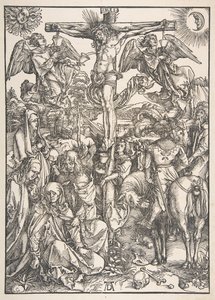 Korsfæstelsen, fra Den Store Passion.n.d. af Albrecht Dürer