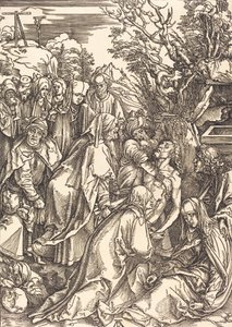 Deponeringen, ca. 1497. af Albrecht Dürer