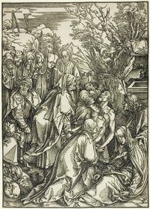 Kristi aflejring, fra Den store lidenskab af Albrecht Dürer