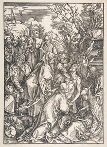 The Deposition of Christ, from The Large Passion.n.d. af Albrecht Dürer