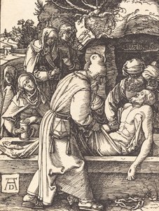 Deponeringen, sandsynligvis ca. 15091510. af Albrecht Dürer