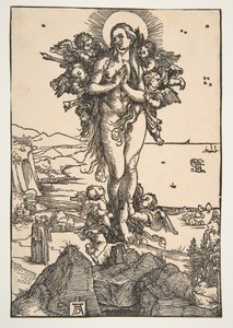 Sankt Maria Magdalens ophøjelse.n.d. af Albrecht Dürer