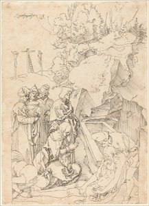 Begravelsen af Albrecht Dürer