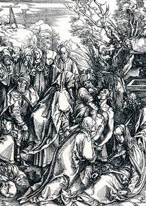 Begravelsen, 1498 1906 af Albrecht Dürer