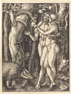 Menneskets Fald af Albrecht Dürer