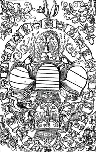 De fem kejserlige våbenskjolde, 1515 1906 af Albrecht Dürer