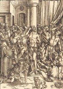Flageleringen, ca. 1497. af Albrecht Dürer