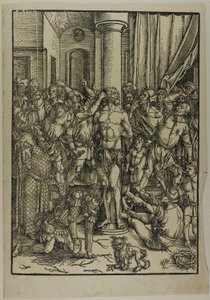 The Flagelation, fra Den Store Passion af Albrecht Dürer