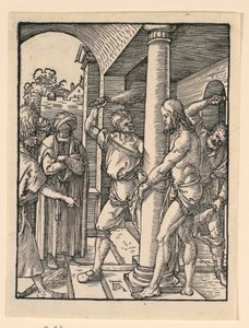 The Flagelation, fra The Little Passion Series af Albrecht Dürer