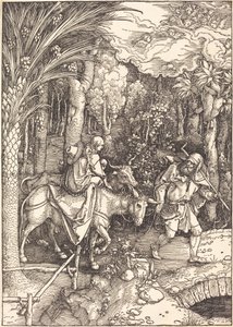 Flugten til Egypten af Albrecht Dürer
