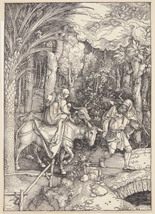 Flyvningen til Egypten af Albrecht Dürer