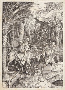 Flugten til Egypten af Albrecht Dürer