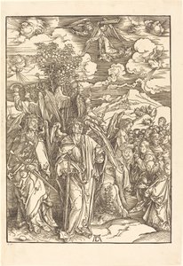 De fire engle holder vindene af Albrecht Dürer