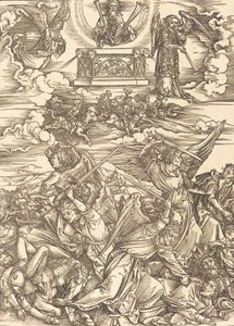 De fire hævnende engle, 1498. af Albrecht Dürer