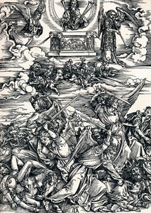 De fire hævnende engle, 1498 1906 af Albrecht Dürer