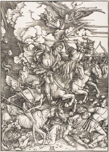 The Four Horsemen of the Apocalypse, fra The Apocalypse af Albrecht Dürer