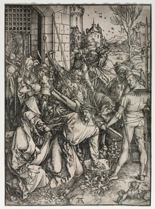 Den store lidenskab: Kristus der bærer korset. af Albrecht Dürer