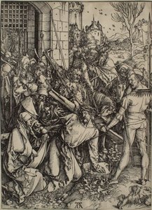 Den store passion: Kristus bærer korset af Albrecht Dürer