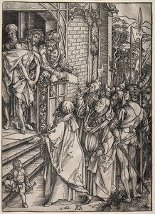 Den store lidenskab: Kristus vist for folket af Albrecht Dürer
