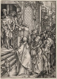 Den store lidenskab: Kristus vist for folket. af Albrecht Dürer