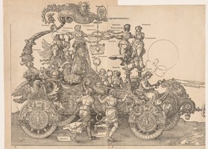 Kejser Maximilians store triumfvogn af Albrecht Dürer