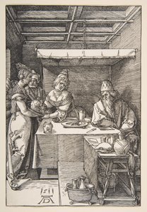 Johannes Døberens hoved bragt til Herodes.n.d. af Albrecht Dürer