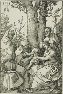 Den hellige familie med Joachim og Sankt Anne af Albrecht Dürer