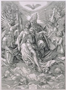 The Holy Trinity, pub. 1511 af Albrecht Dürer