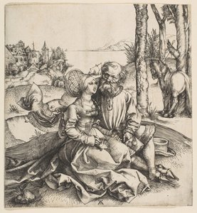 Det dårligt udvalgte par, ca. 1495. af Albrecht Dürer