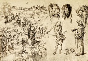 Kidnapningen af Europa af Albrecht Dürer